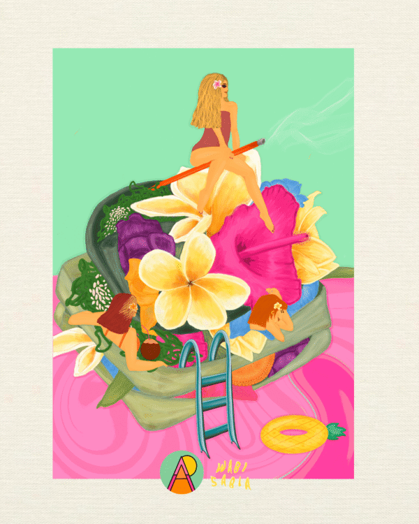 Print "GRATITUDE IN A FANTASY WORLD - A4 papel artístico mate (21x30)