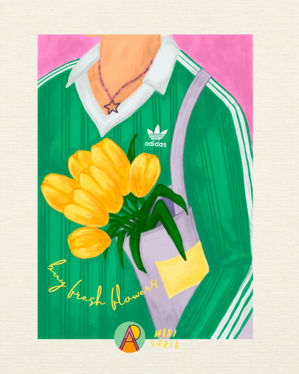 Print "REGÁLA(TE) FLORES" - A4 papel artístico mate (21x30)