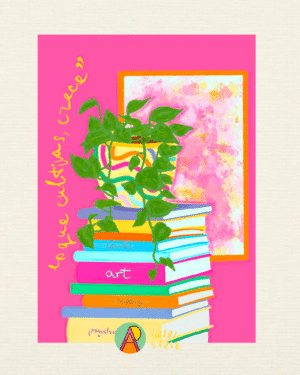 Print "LO QUE CULTIVAS, CRECE" - A4 papel artístico mate (21x30)