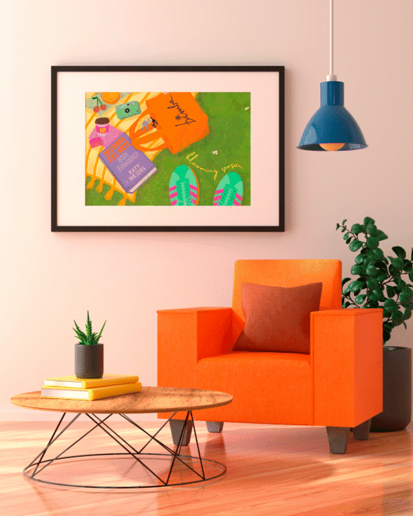 Print "BLOOMING SEASON" - A4 papel artístico mate (21x30)