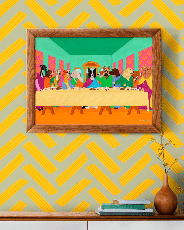 Print "LA ÚLTIMA CROQUETA" - A4 papel artístico mate (21x30)