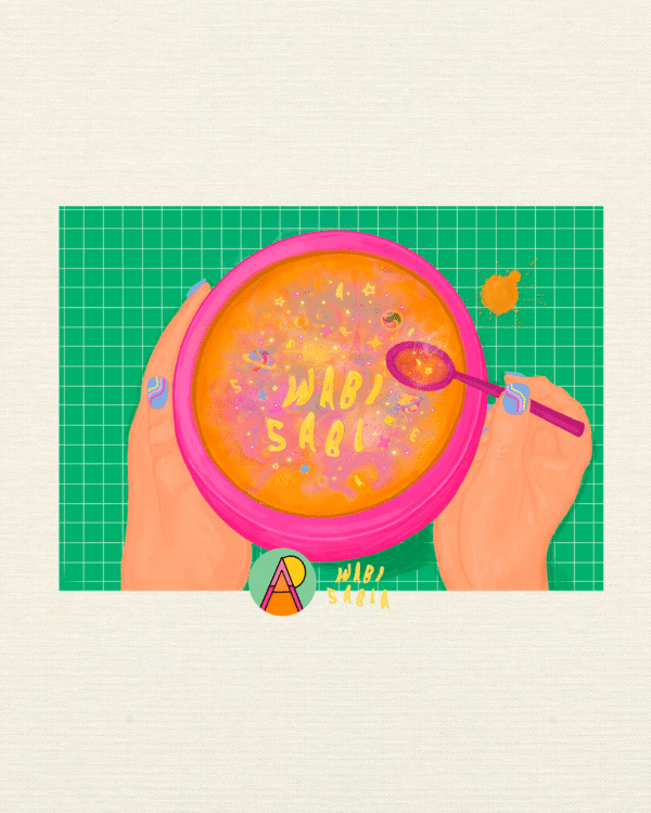 Print "WABI-SABI" - A4 papel artístico mate (21x30)